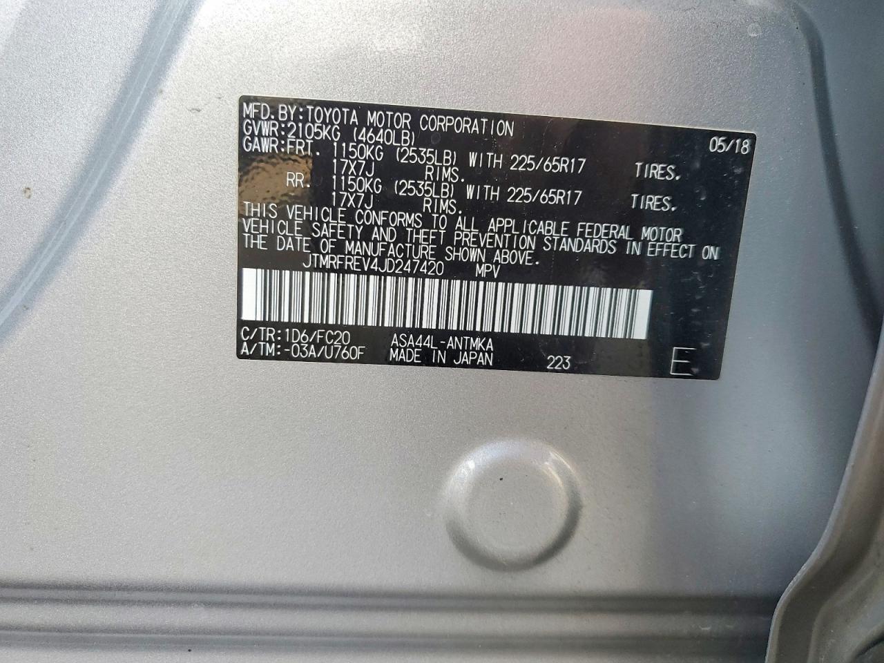 Toyota RAV4 Xle