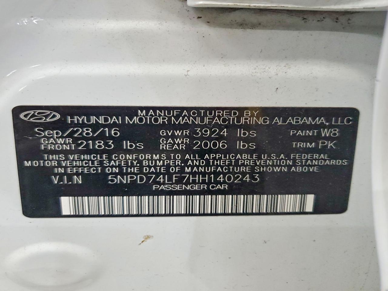 Hyundai ELANTRA Se