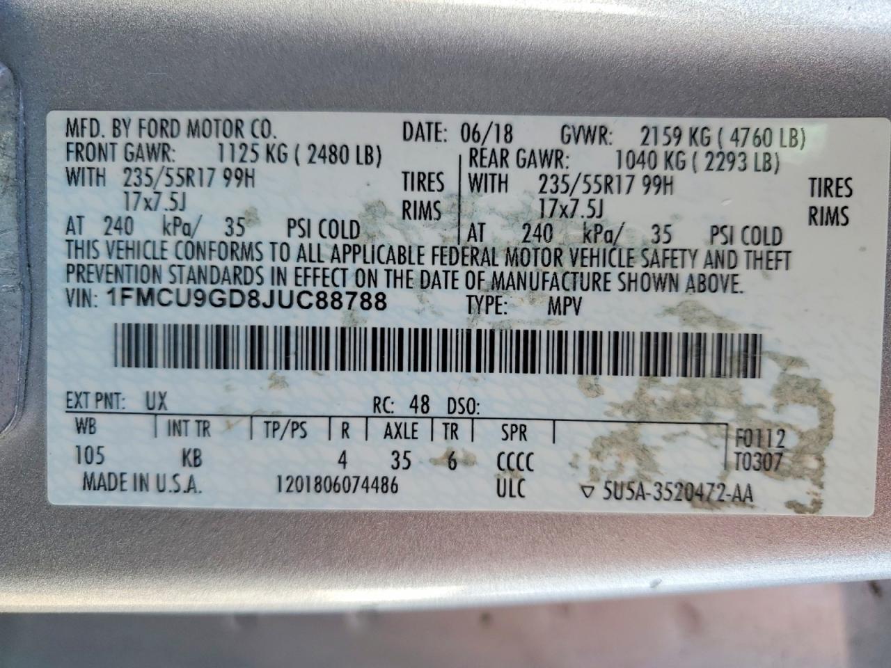 Ford Escape Se