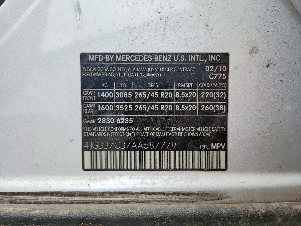 Mercedes-Benz M-Class 550 4matic