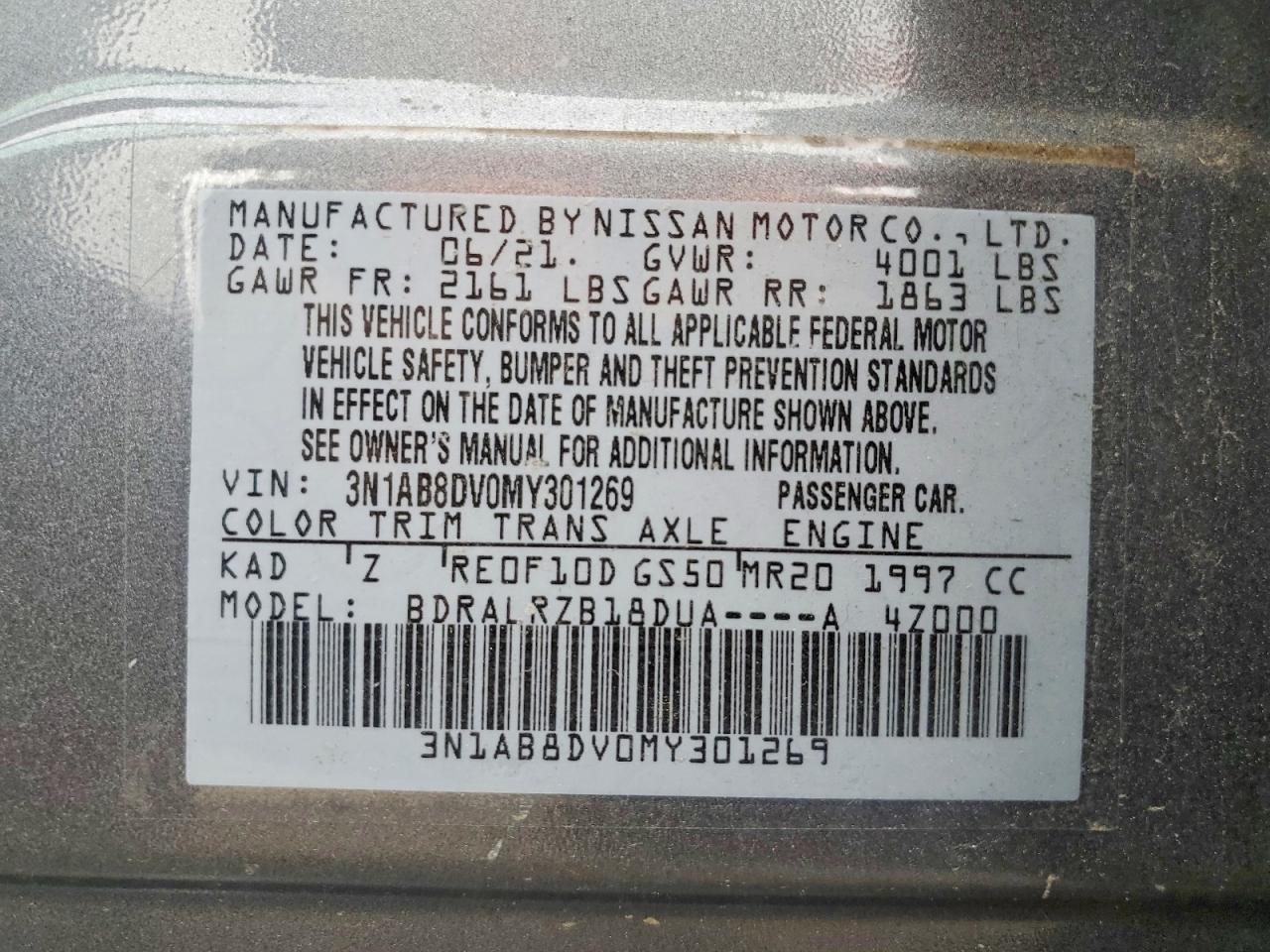 Nissan Sentra Sr