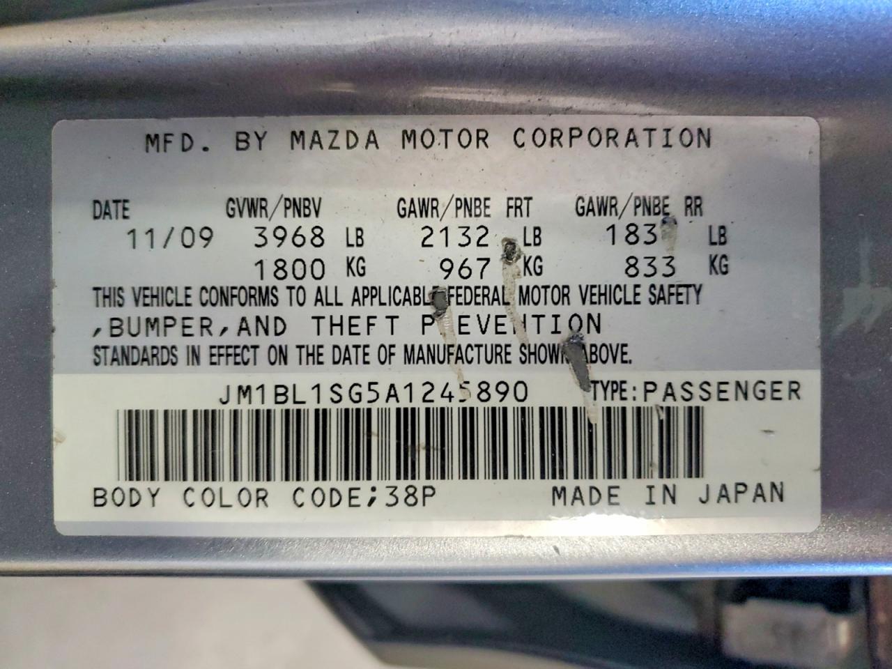 Mazda 3 I