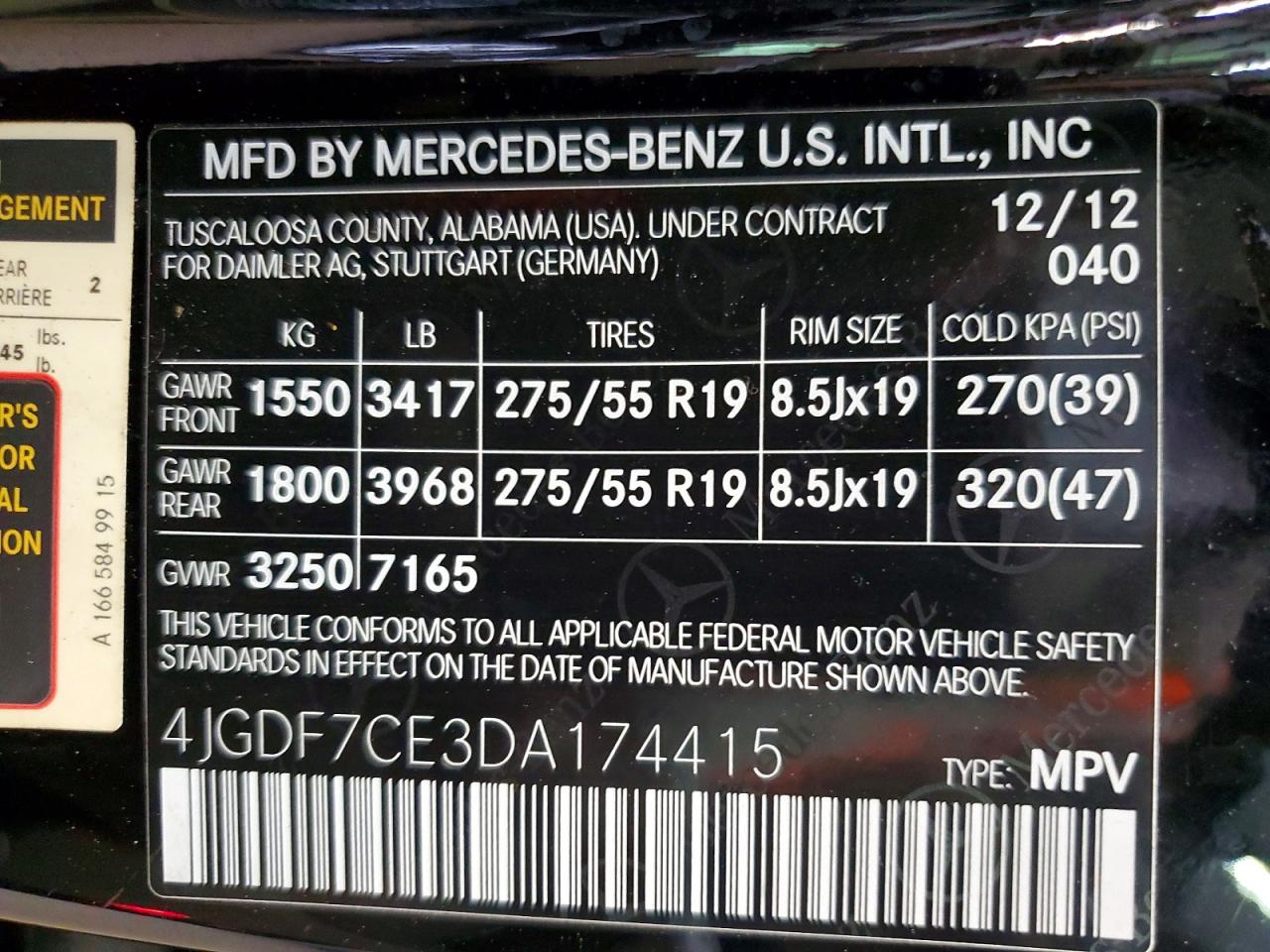 Mercedes-Benz G-Class 450 4matic