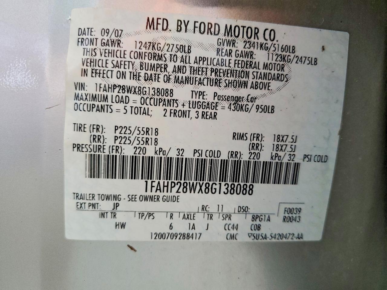Ford Taurus Limited