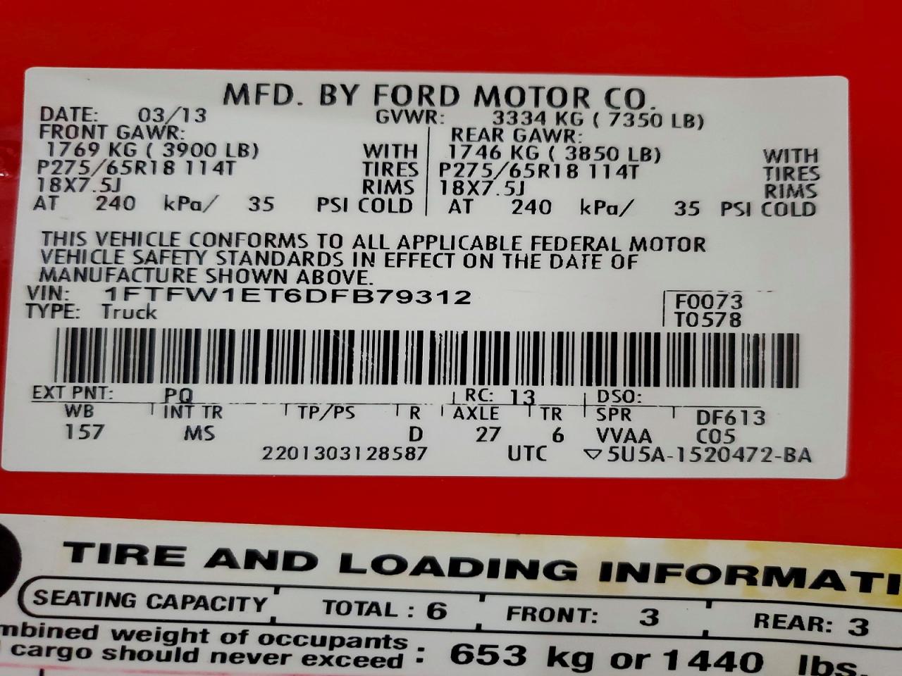 Ford F-150 Supercrew