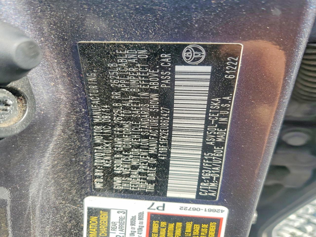 Toyota Camry Se