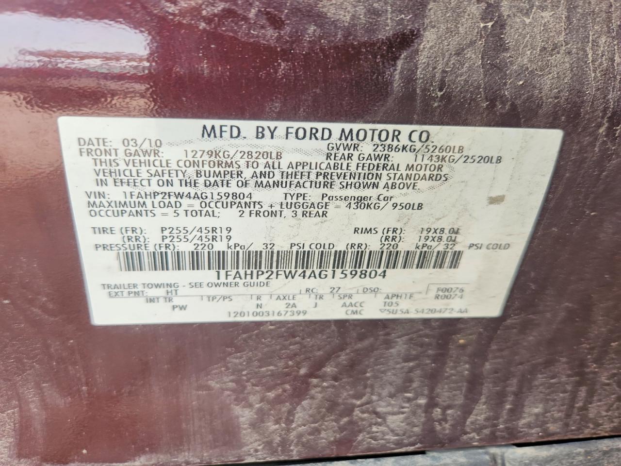 Ford Taurus Lim Limited
