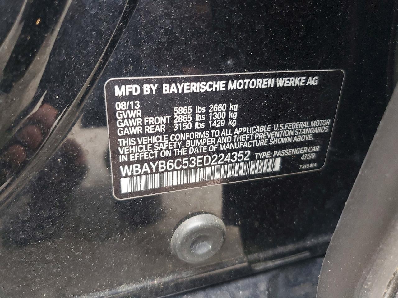BMW 7 Series Xi