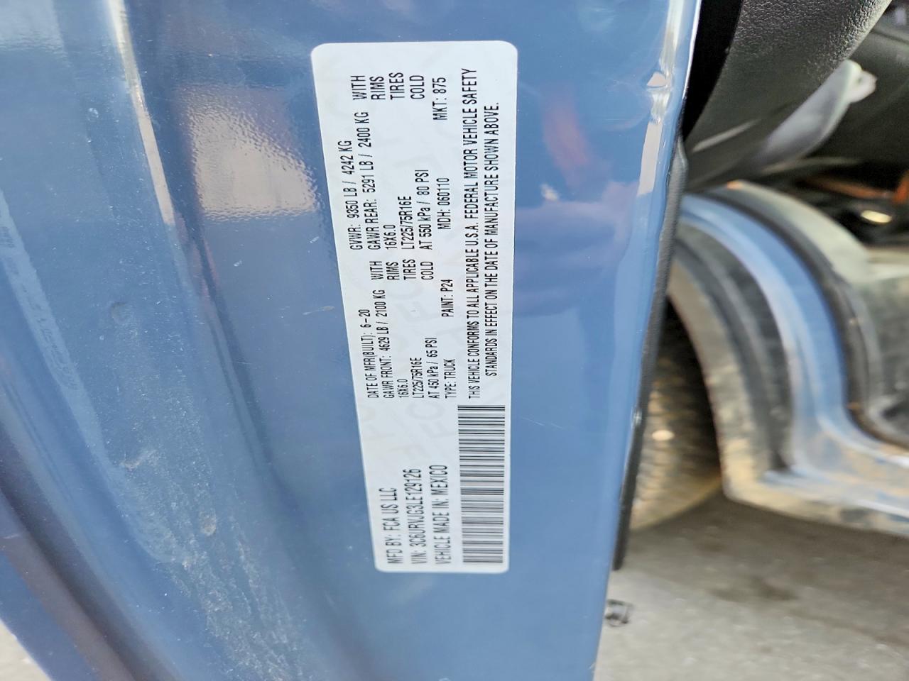Ram Promaster 1500 High