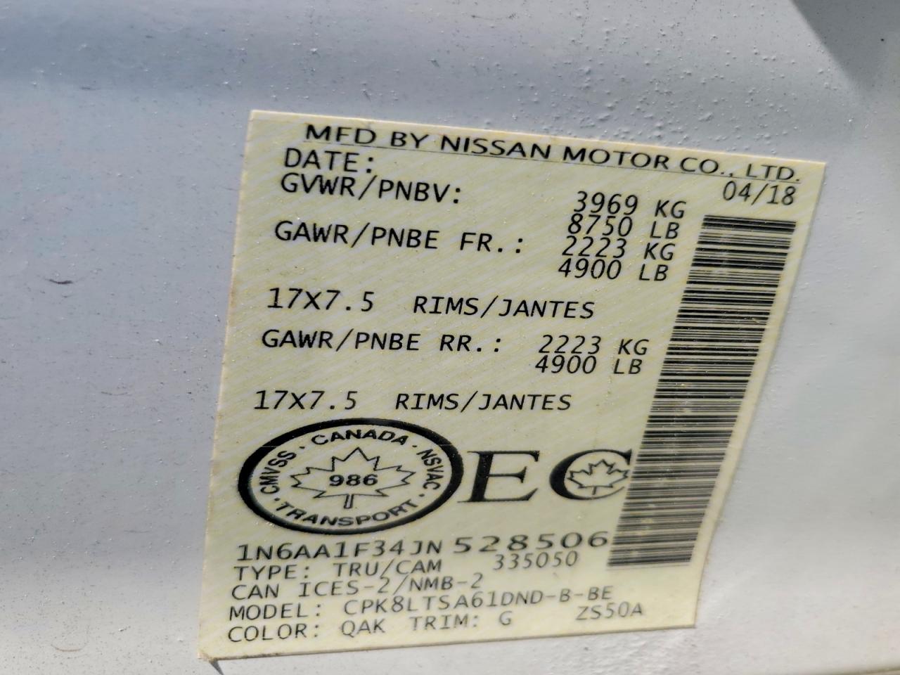 Nissan Titan S