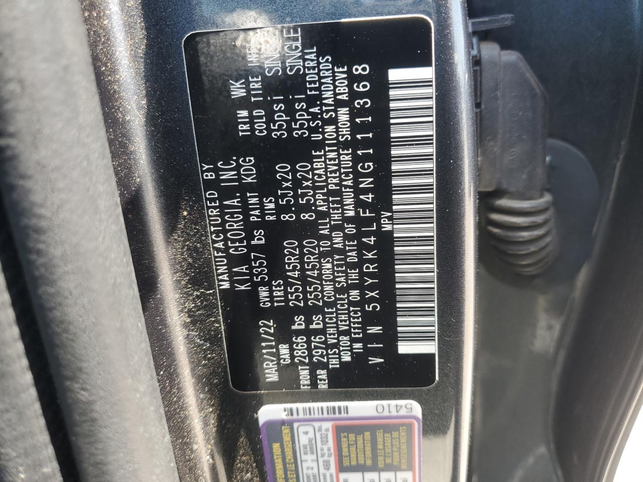 Kia Sorento Sx