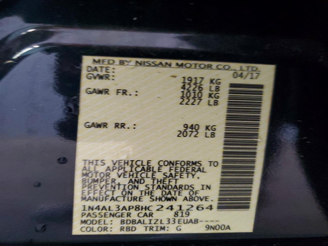 Nissan Altima 2.5