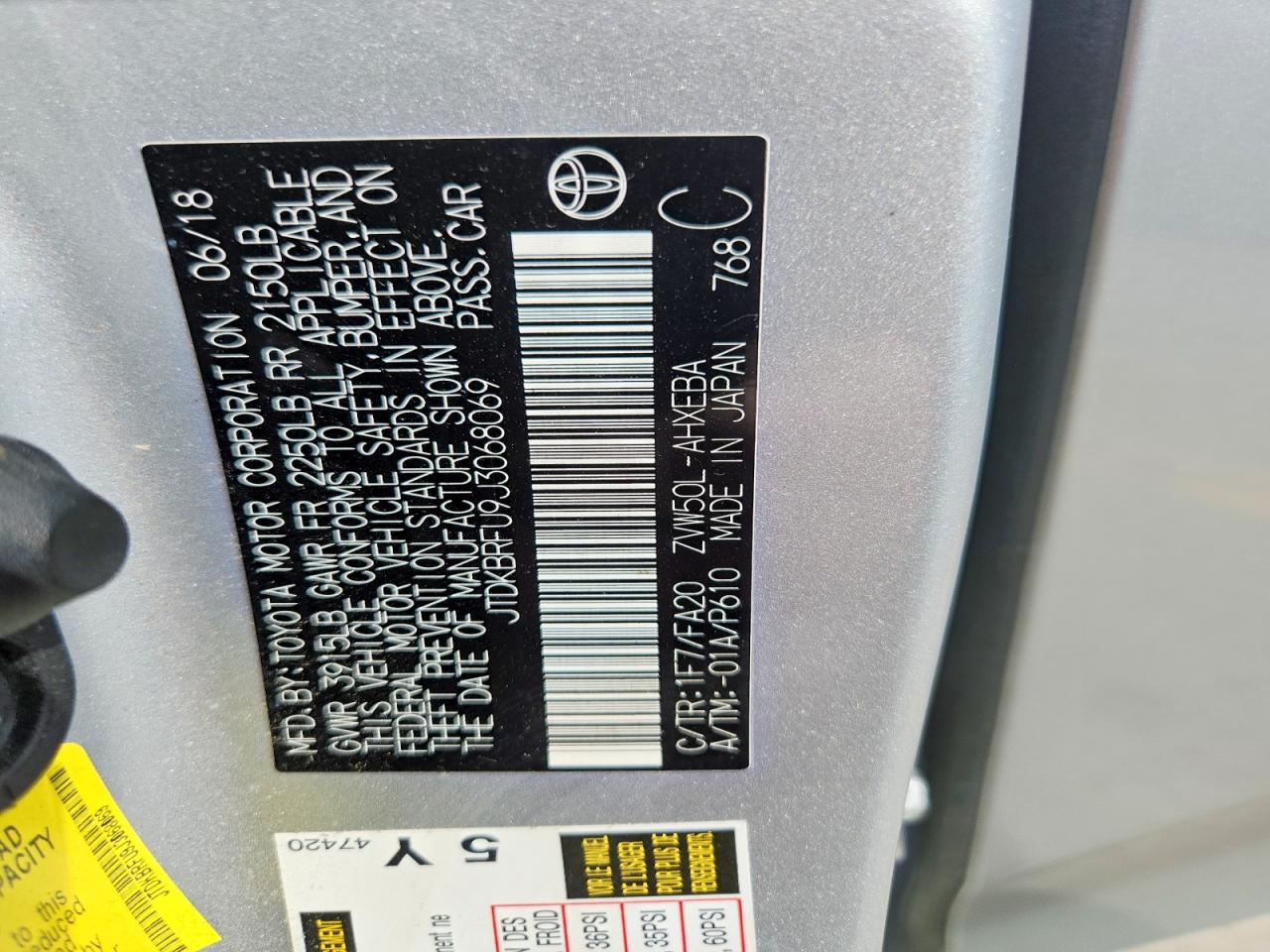 Toyota Prius Two