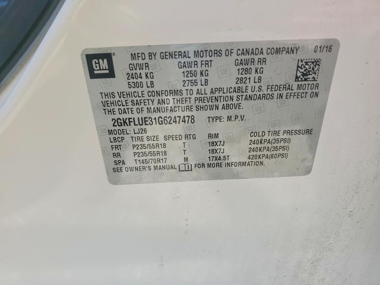 GMC Terrain Slt