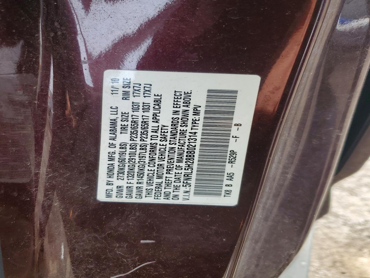 Honda Odyssey Lx