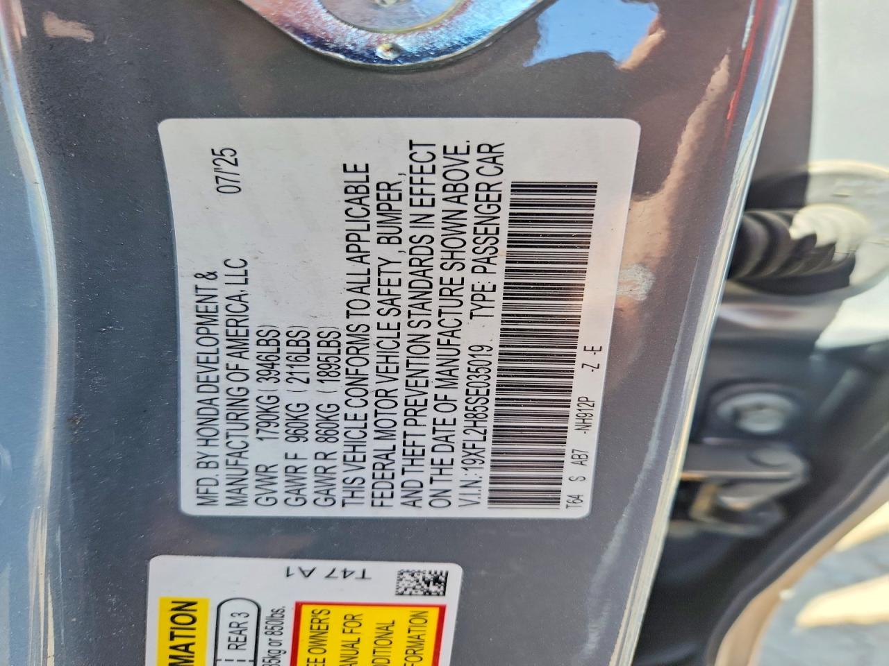 Honda Civic Sport