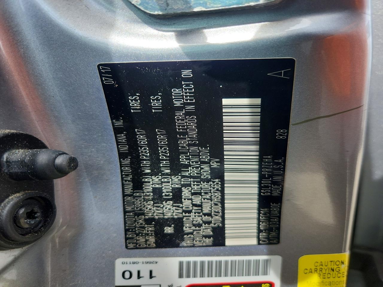 Toyota Sienna Le