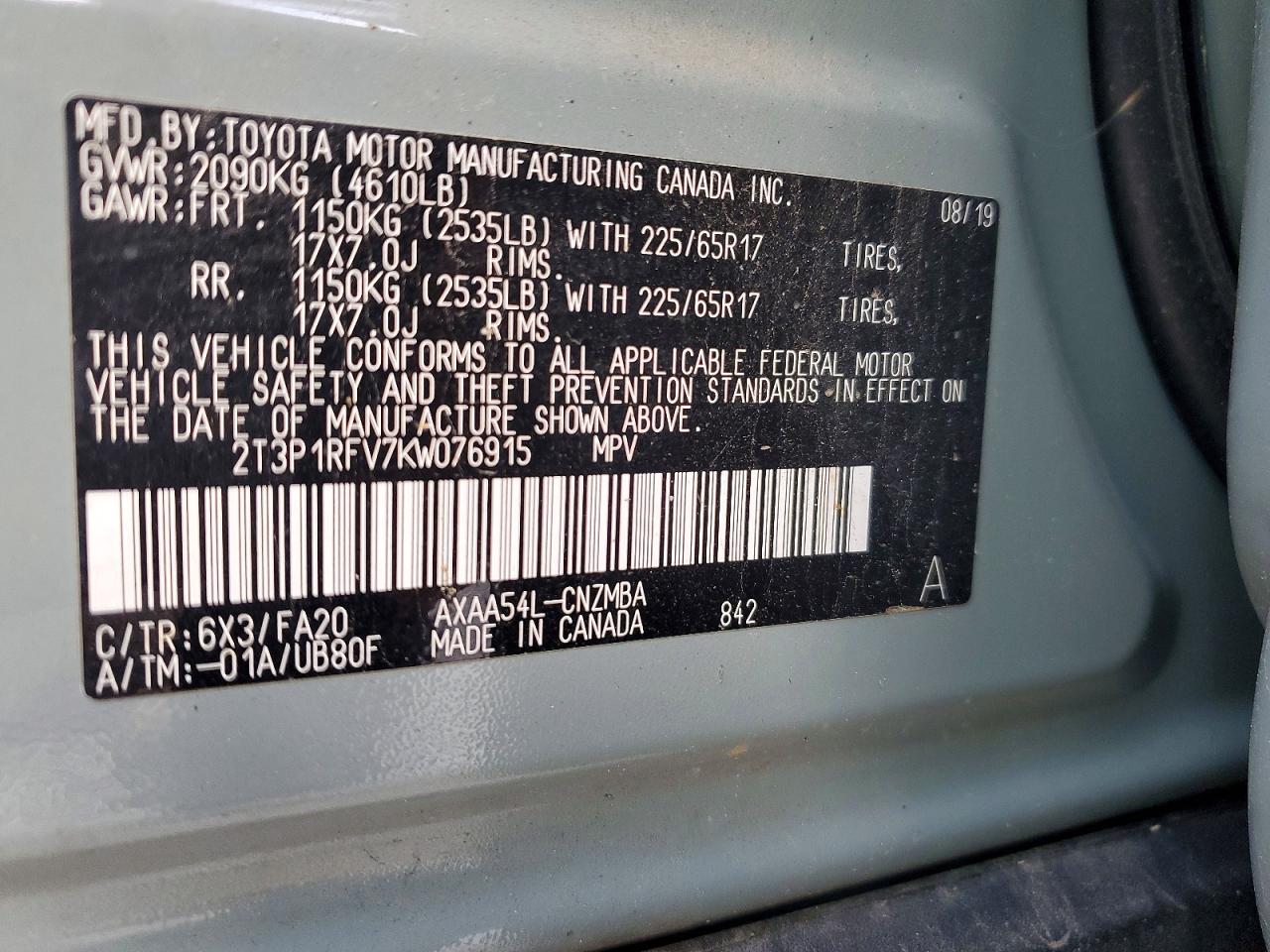 Toyota RAV4 Xle