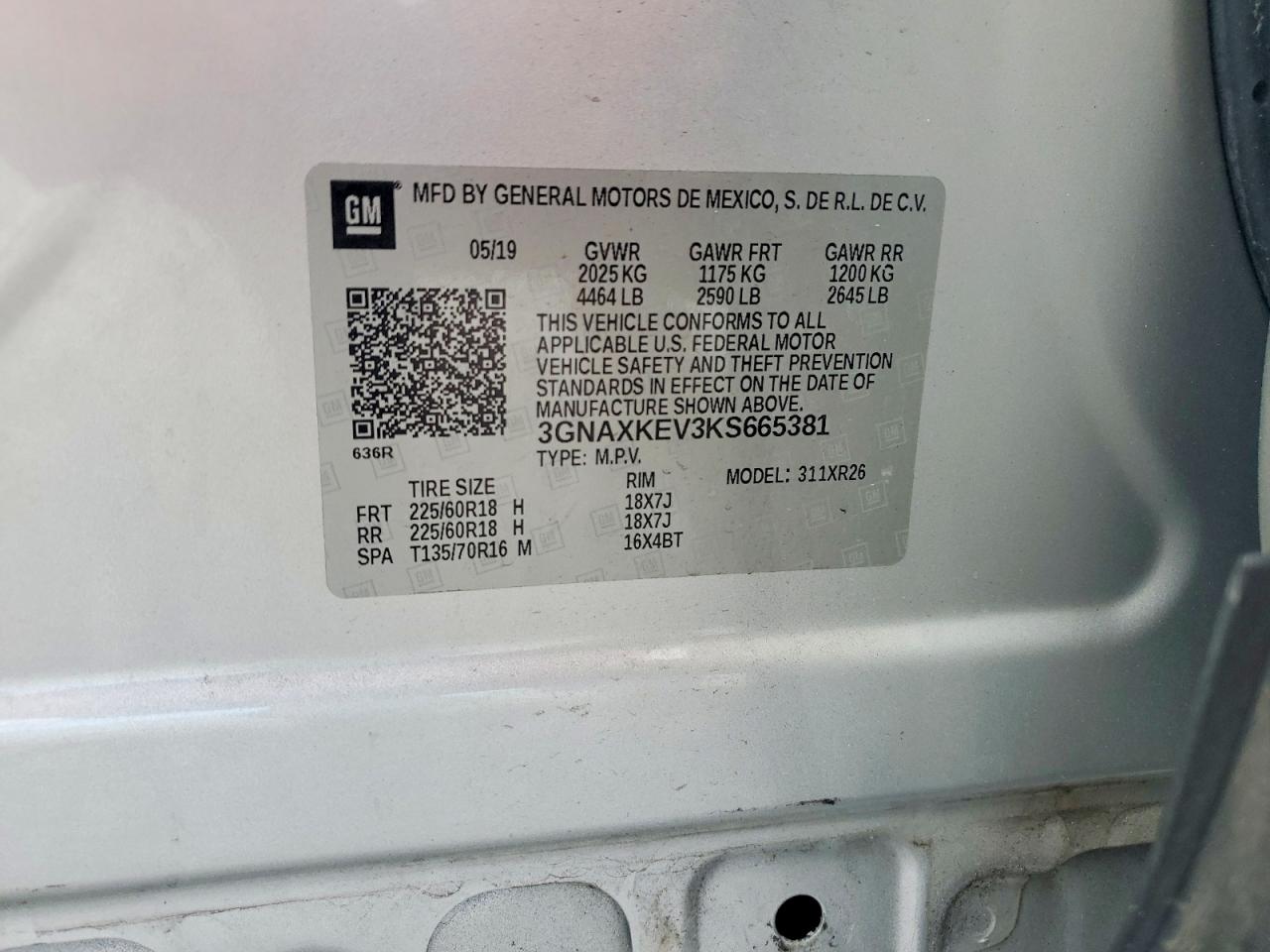 Chevrolet Equinox Lt