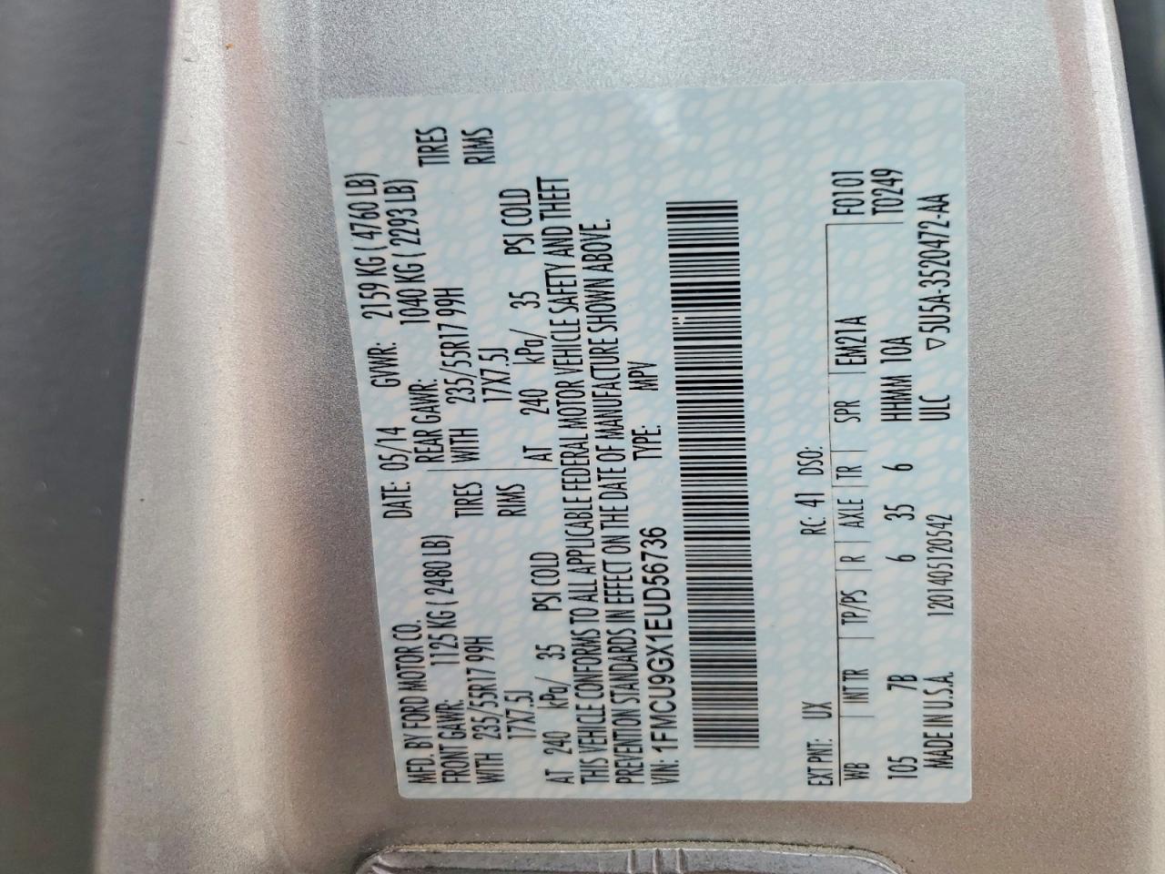 Ford Escape Se