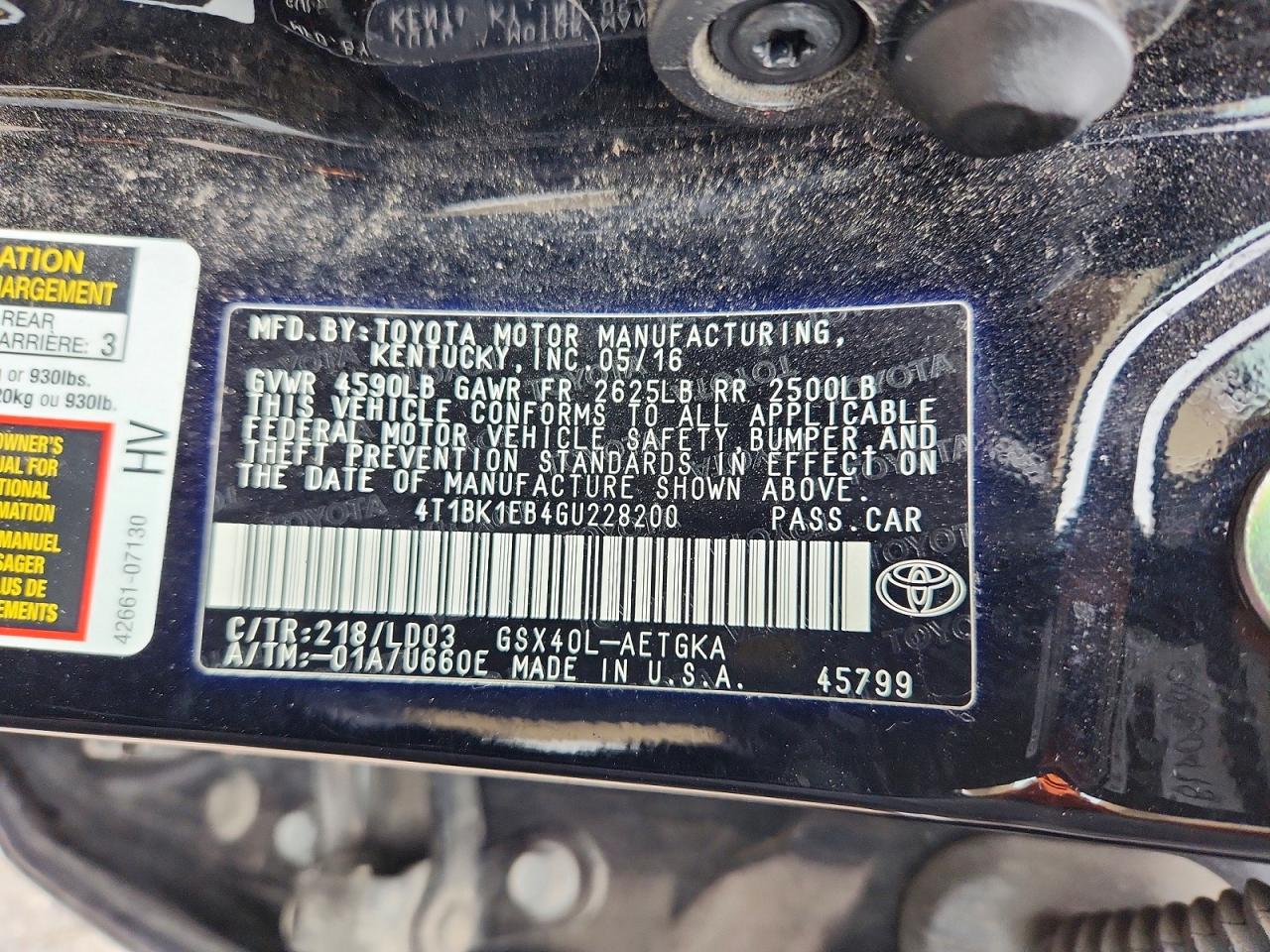 Toyota Avalon Xle