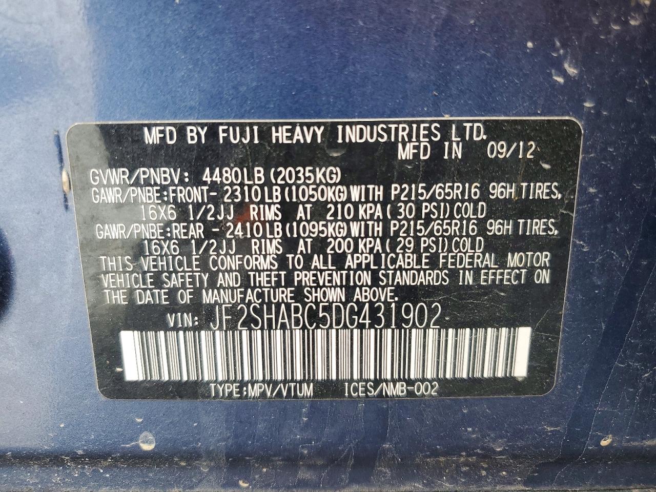 Subaru Forester 2.5x