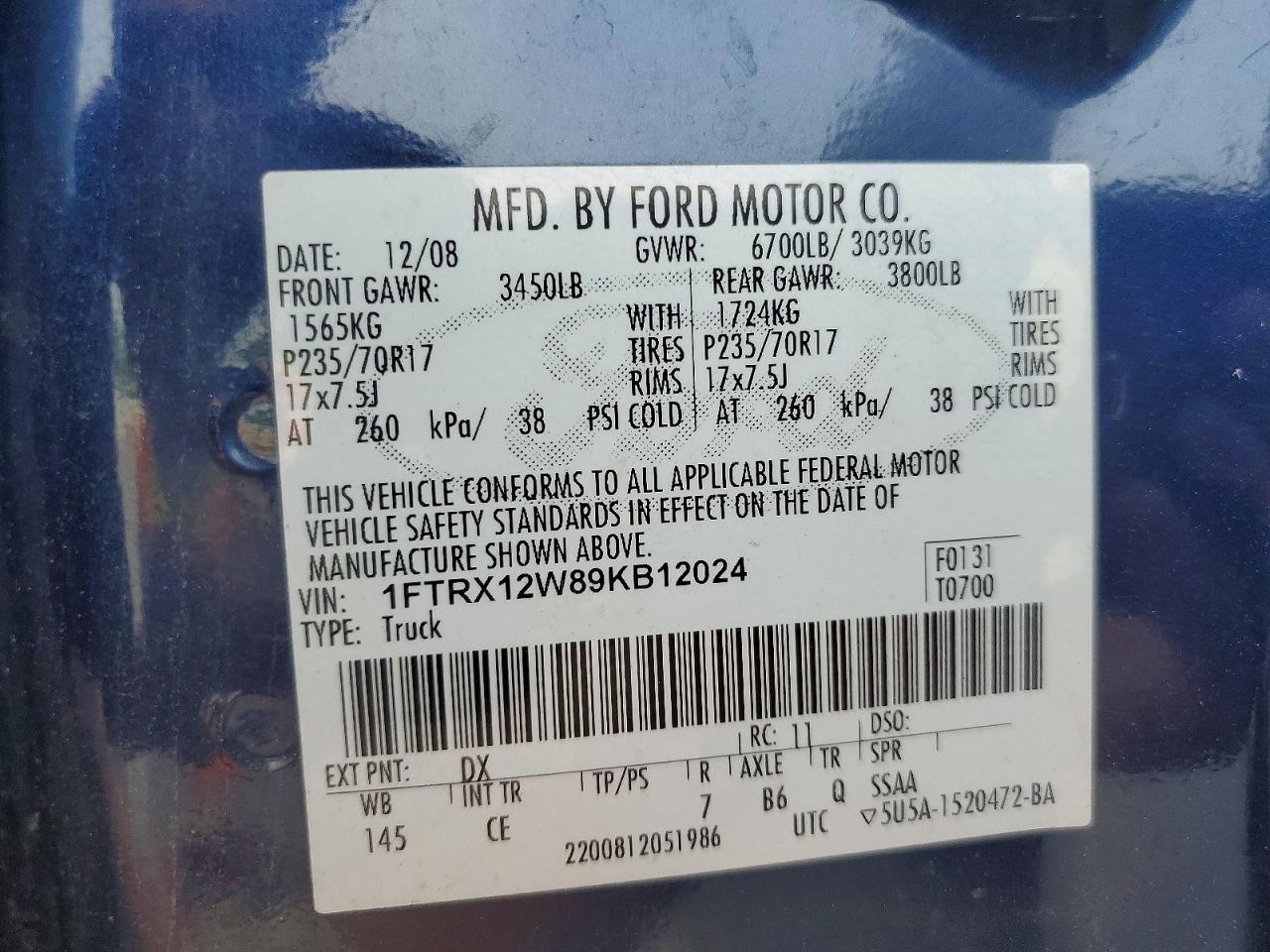Ford F-150 Super Cab