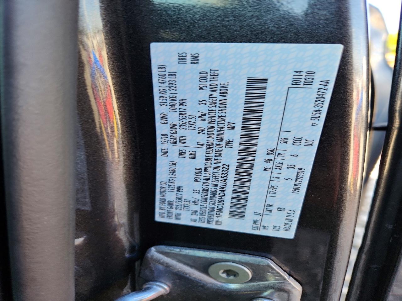 Ford Escape Sel