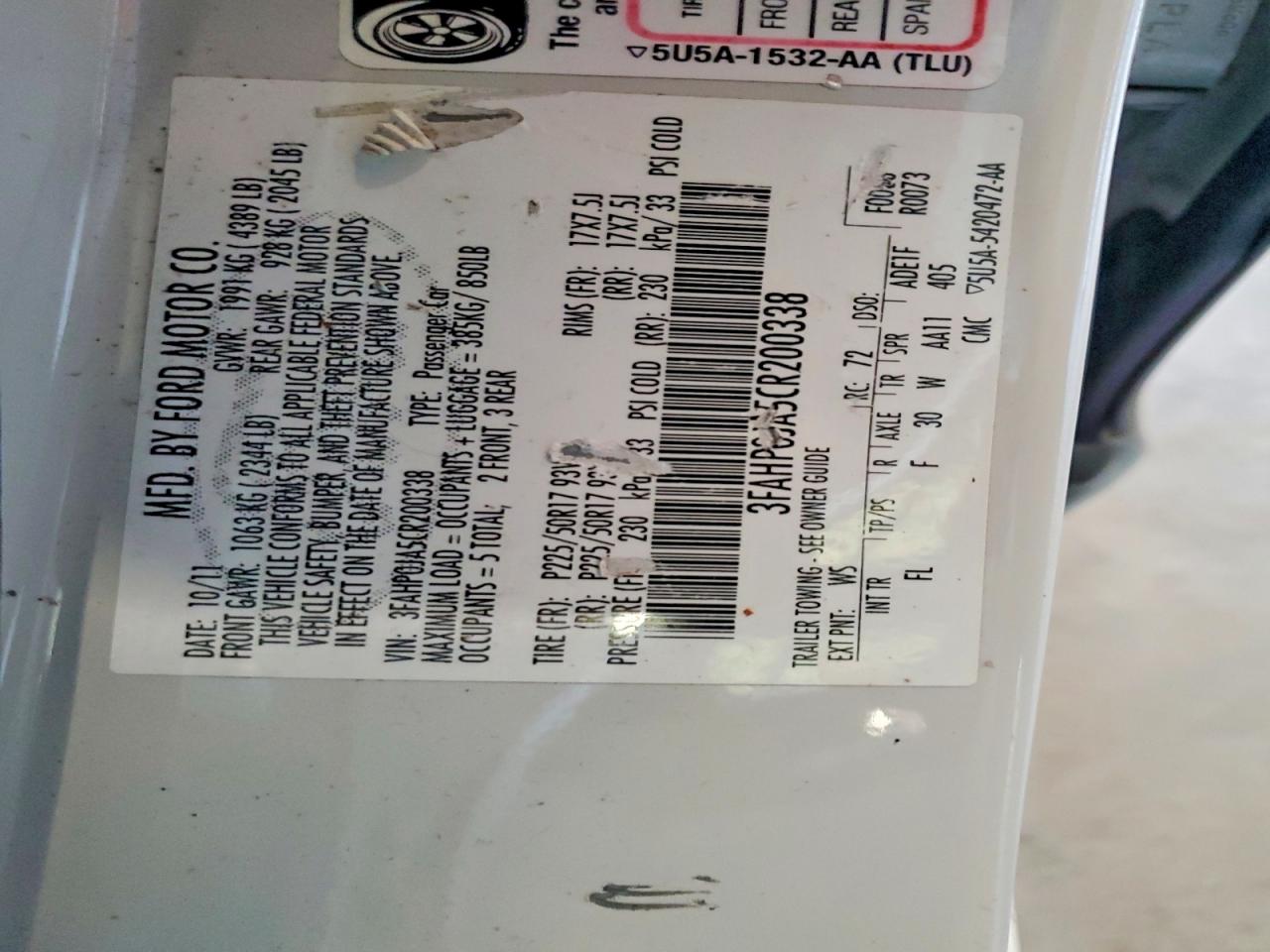 Ford Fusion Sel