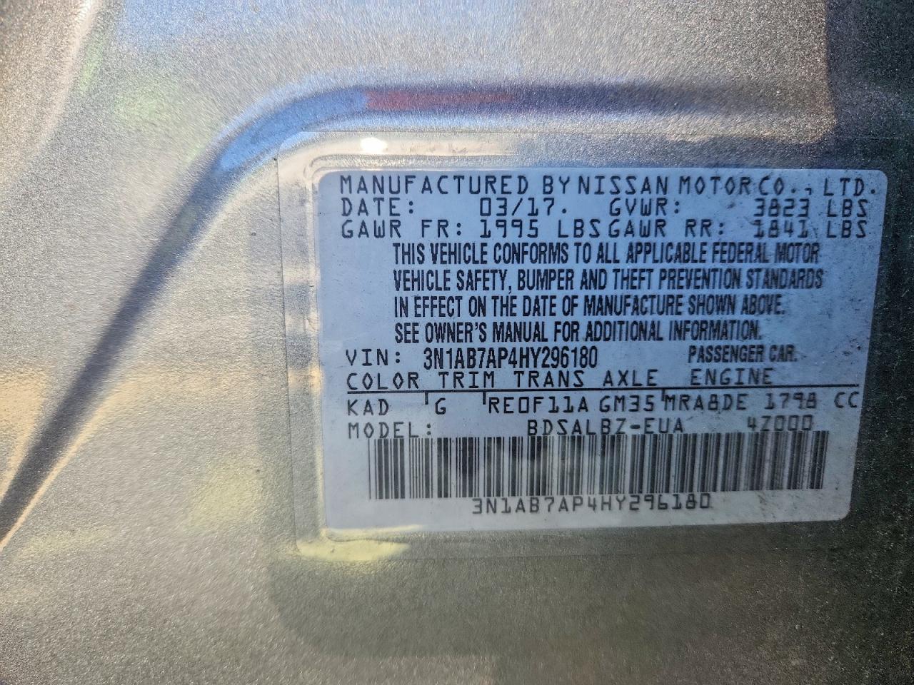 Nissan Sentra S