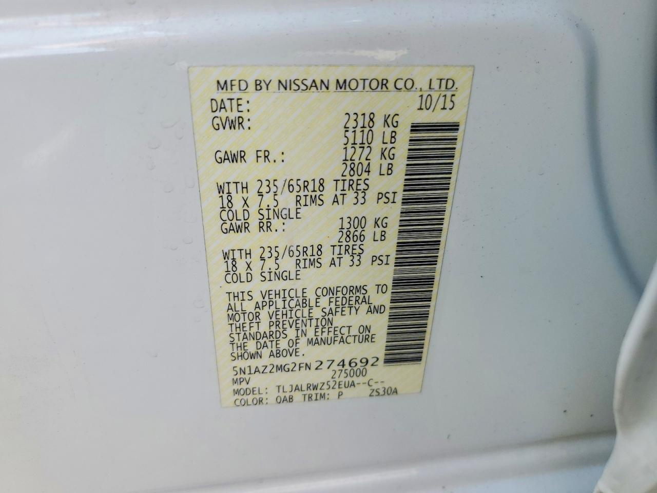 Nissan Murano Sl