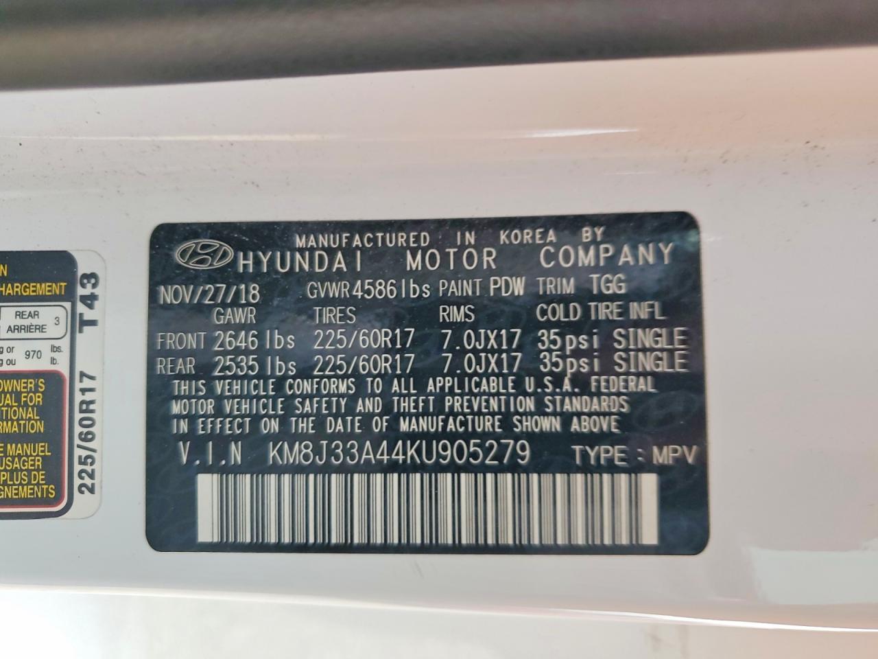 Hyundai TUCSON Value