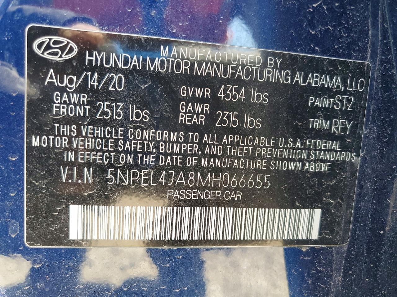 Hyundai SONATA Sel