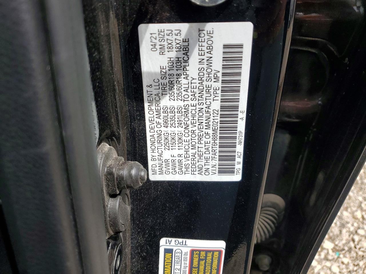 Honda Crv Exl