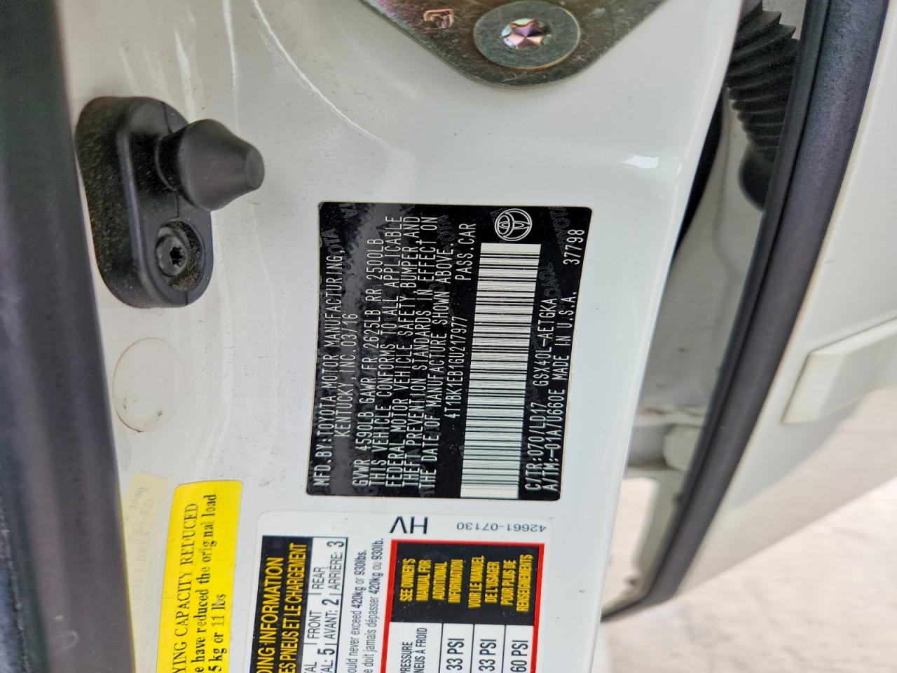 Toyota Avalon Xle
