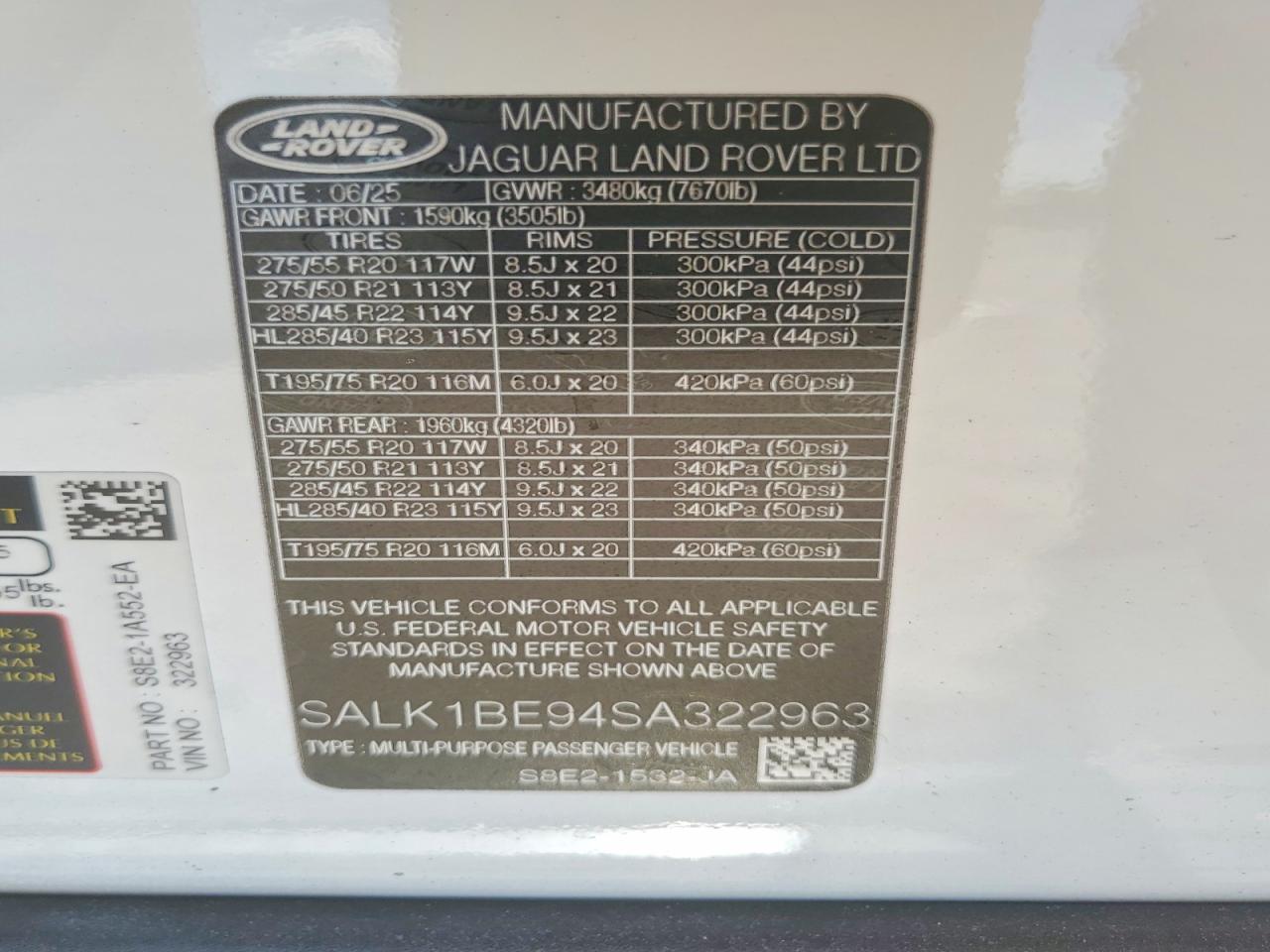 Land Rover Range Rover Autobiography