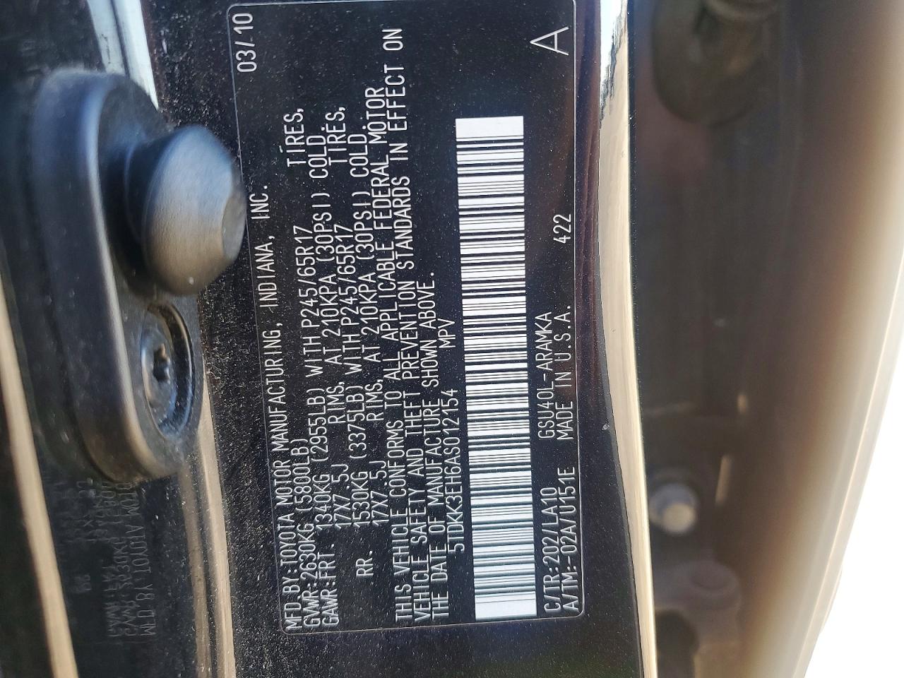 Toyota Highlander Se