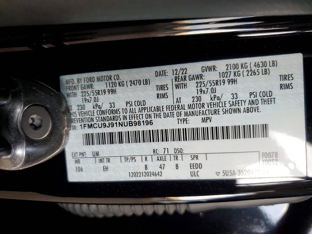 Ford Escape Titanium