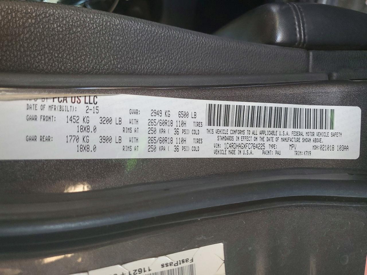 Dodge Durango Sxt