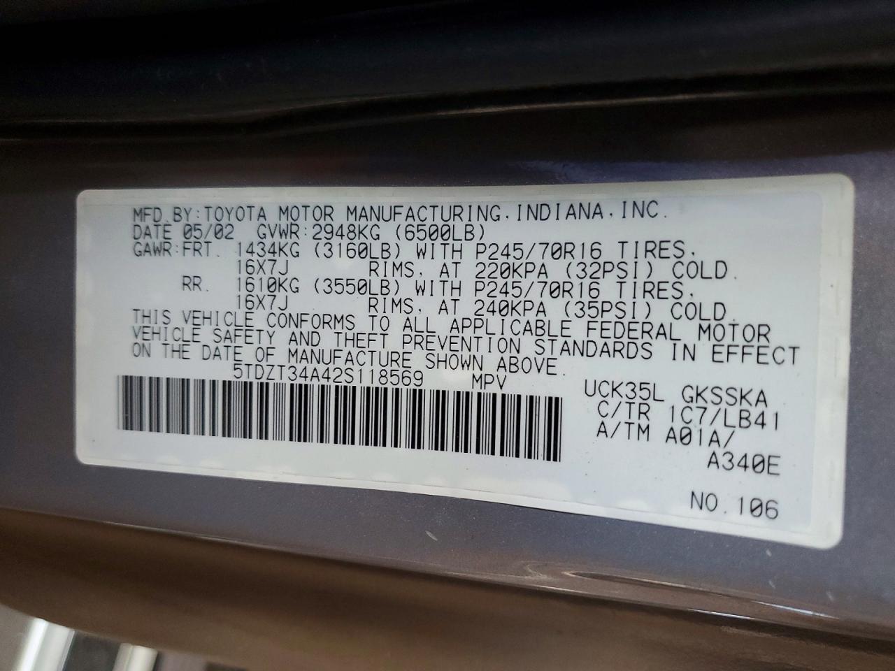 Toyota Sequoia Sr5