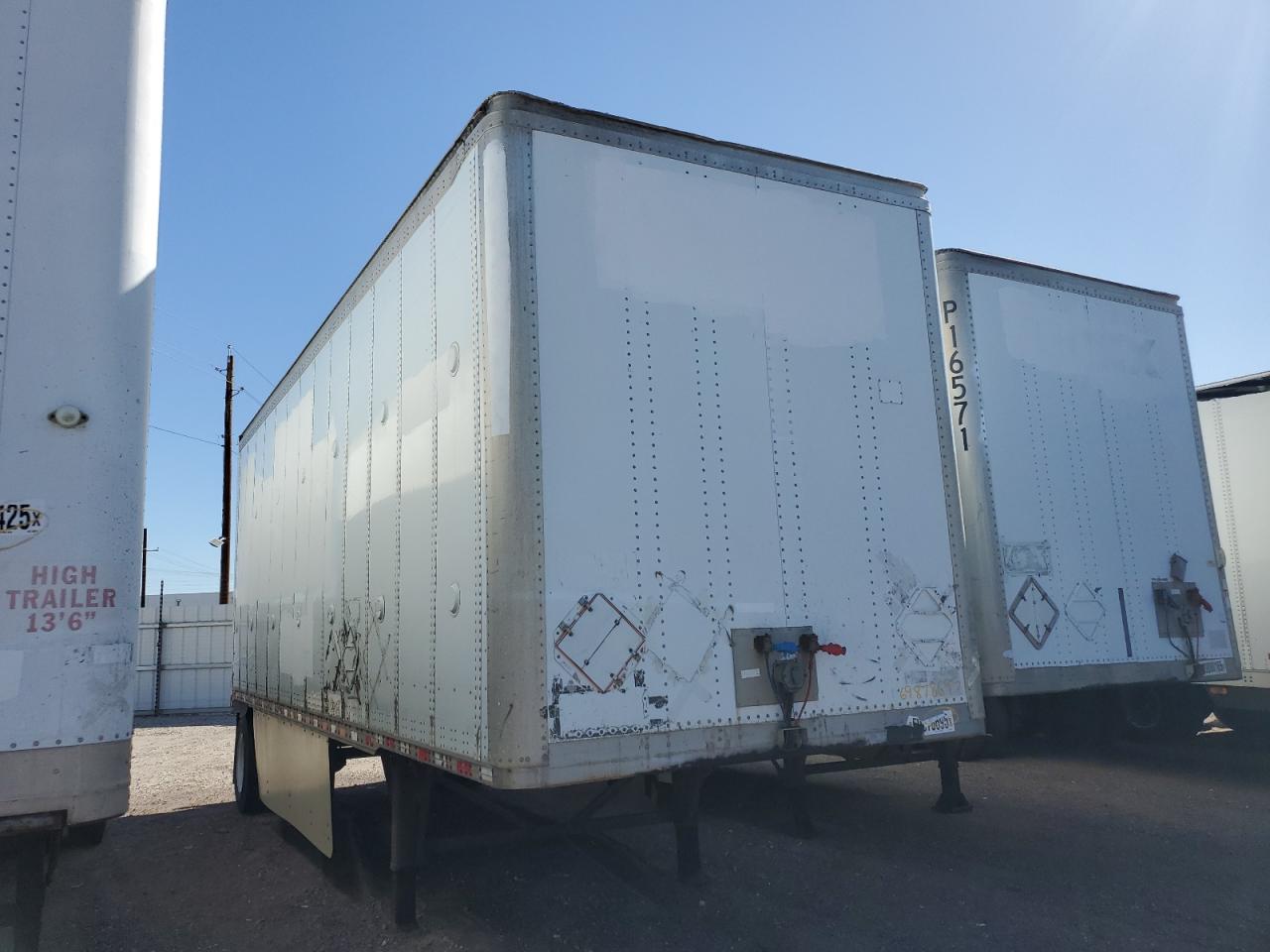 Salvage Wabash Dry Van Tr Image