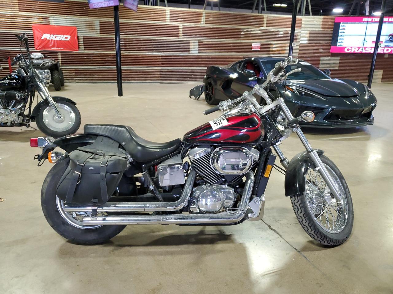Salvage Honda Vt Cycle Image