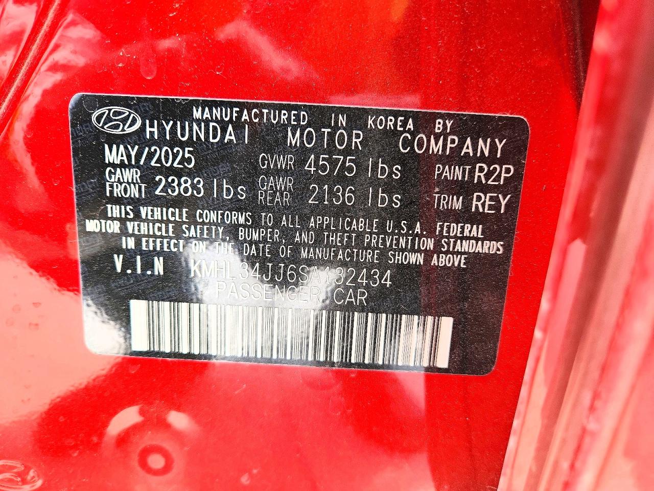 Hyundai SONATA Sel