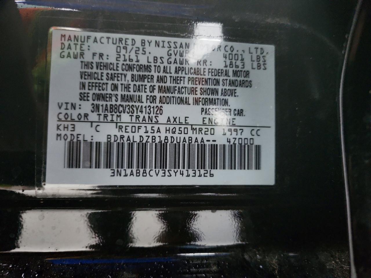 Nissan Sentra Sv