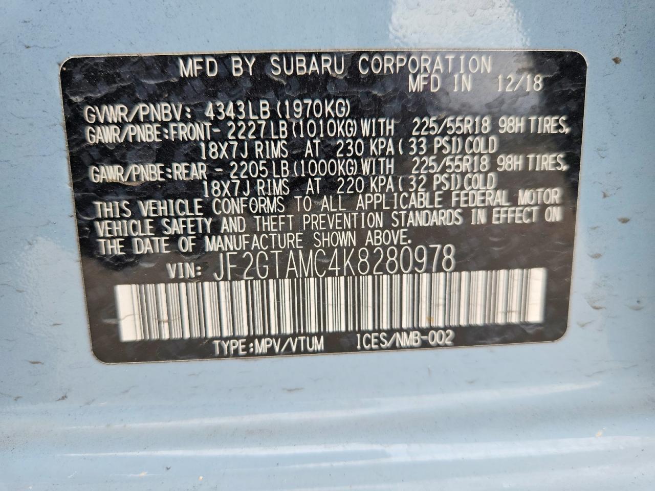 Subaru Crosstrek Limited