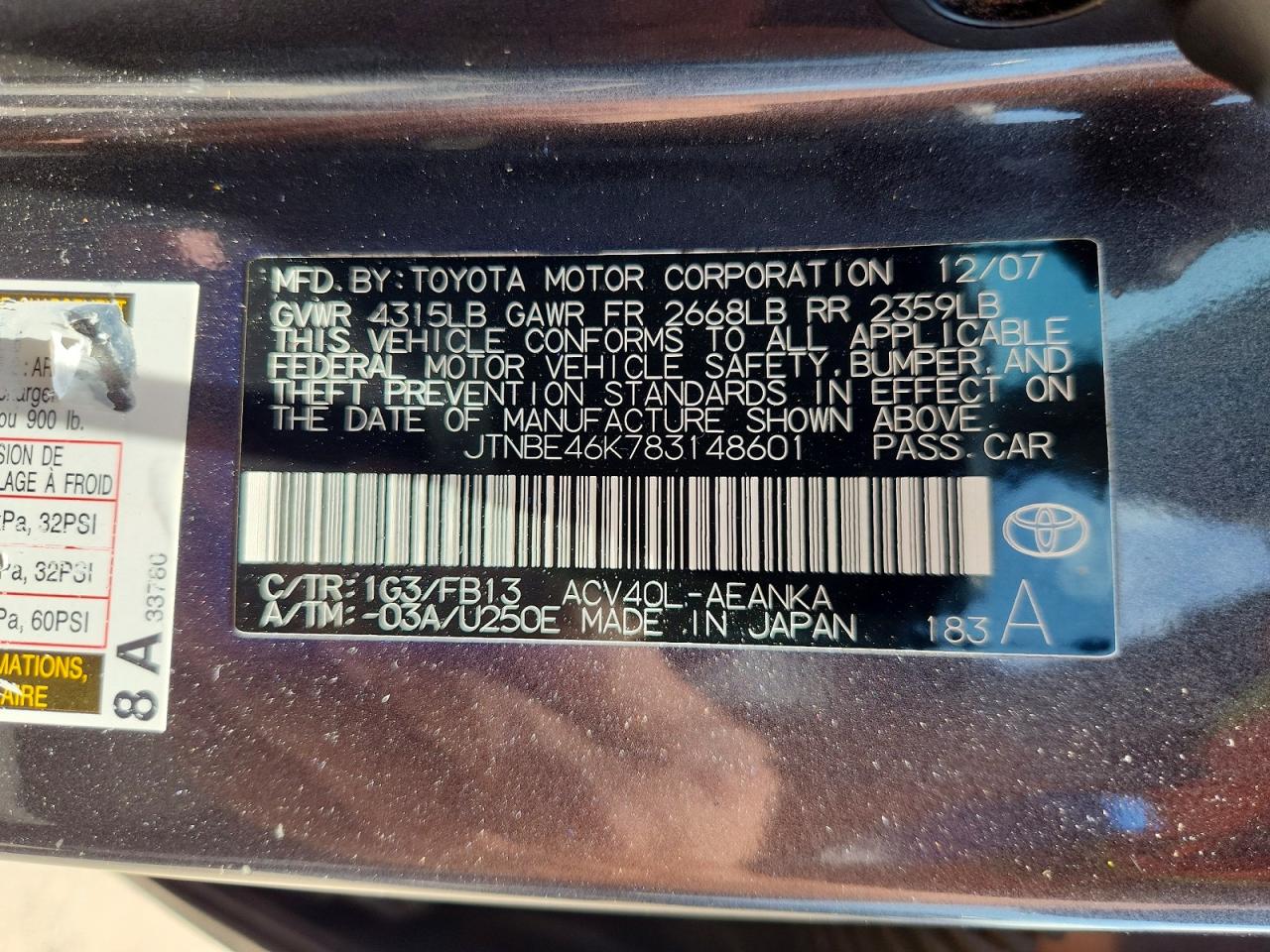 Toyota Camry Base