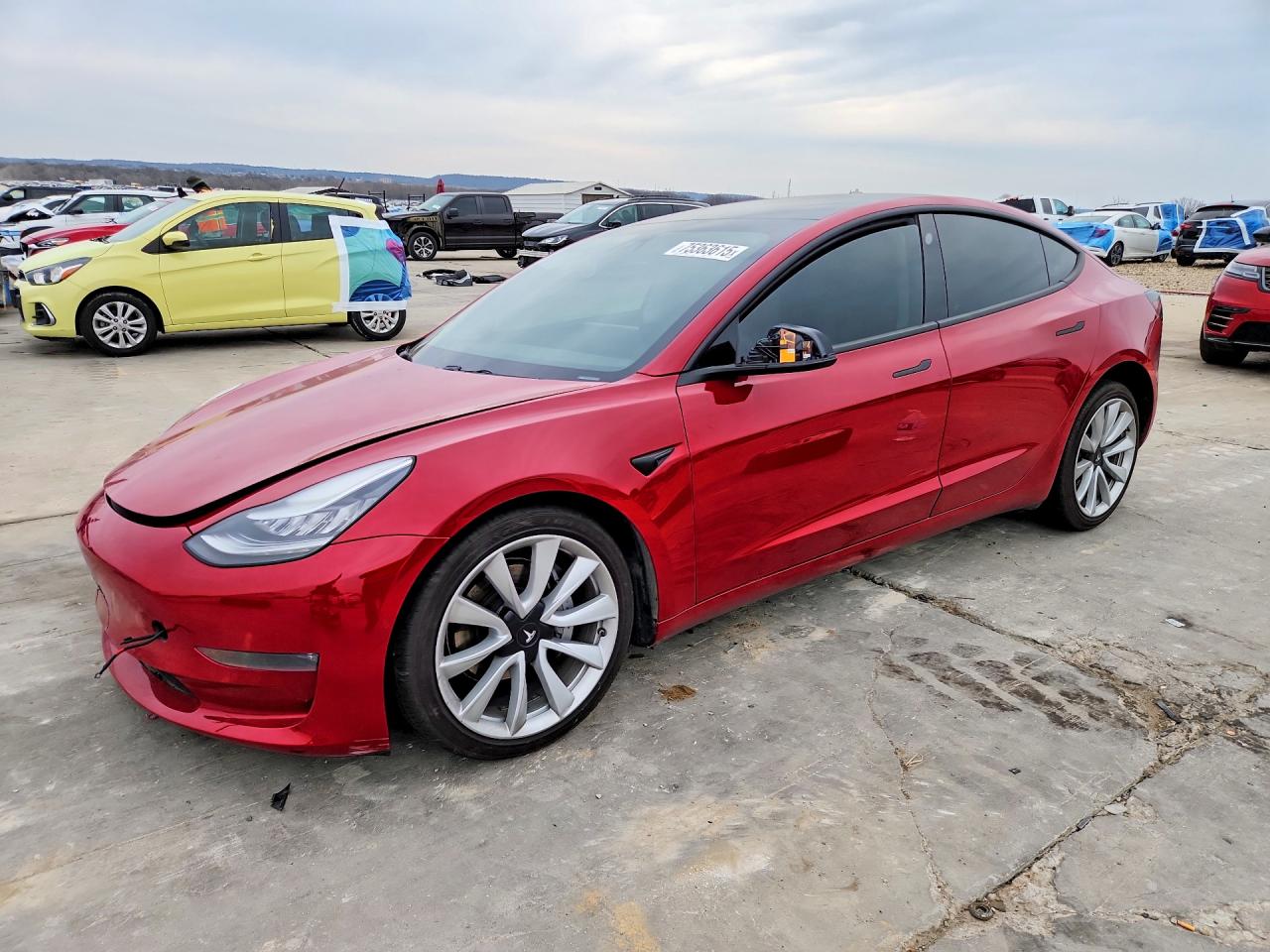 Salvage Tesla Model 3 Image