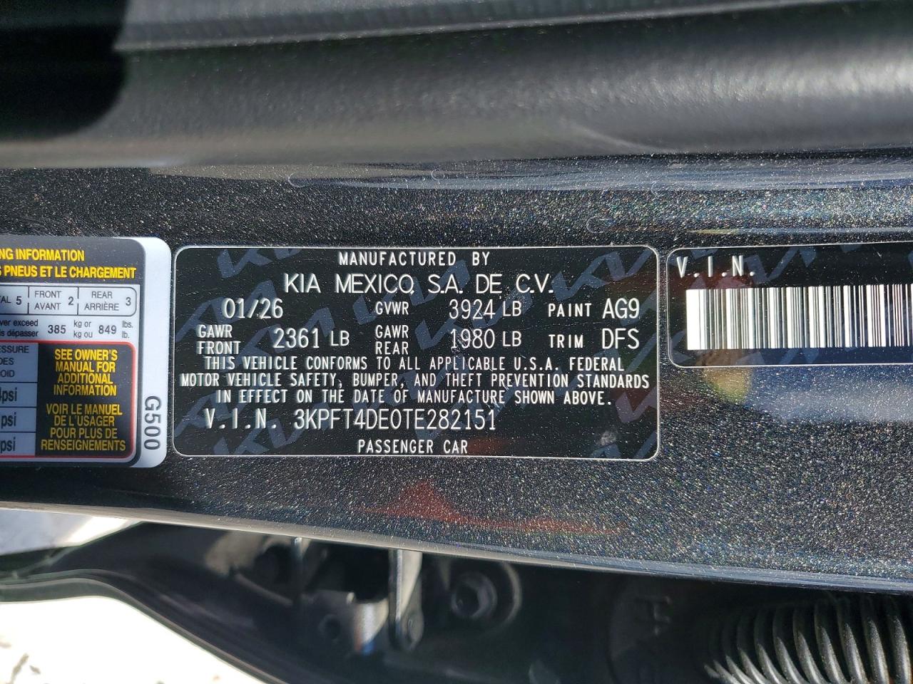 Kia K4 Lxs