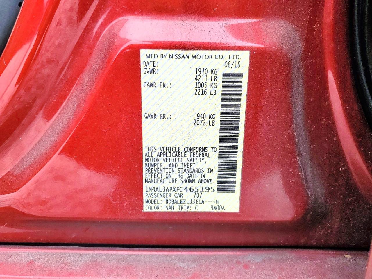Nissan Altima 2.5 S