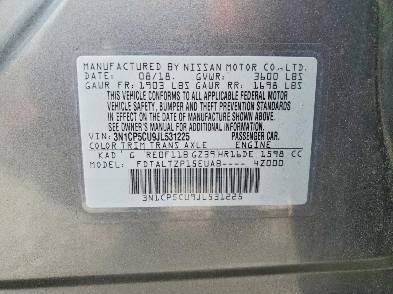 Nissan Kicks Sr